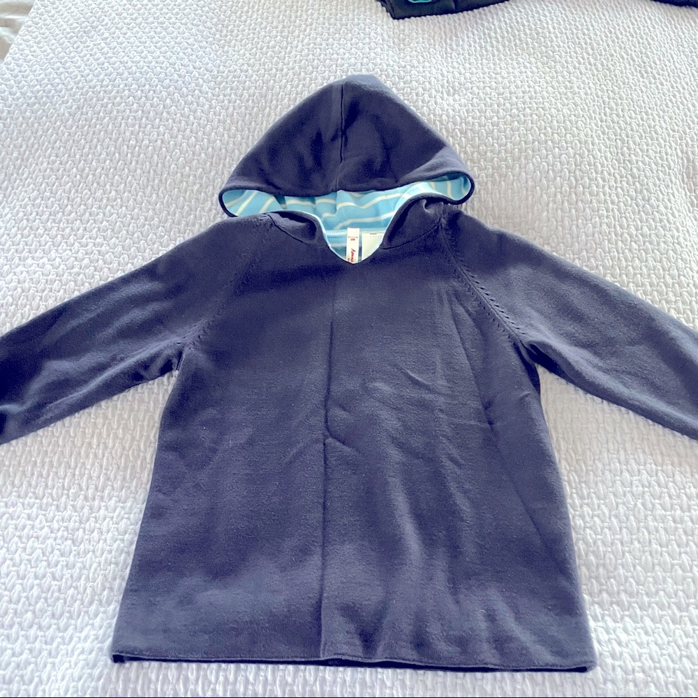 Hanna Andersson reversible hooded pullover